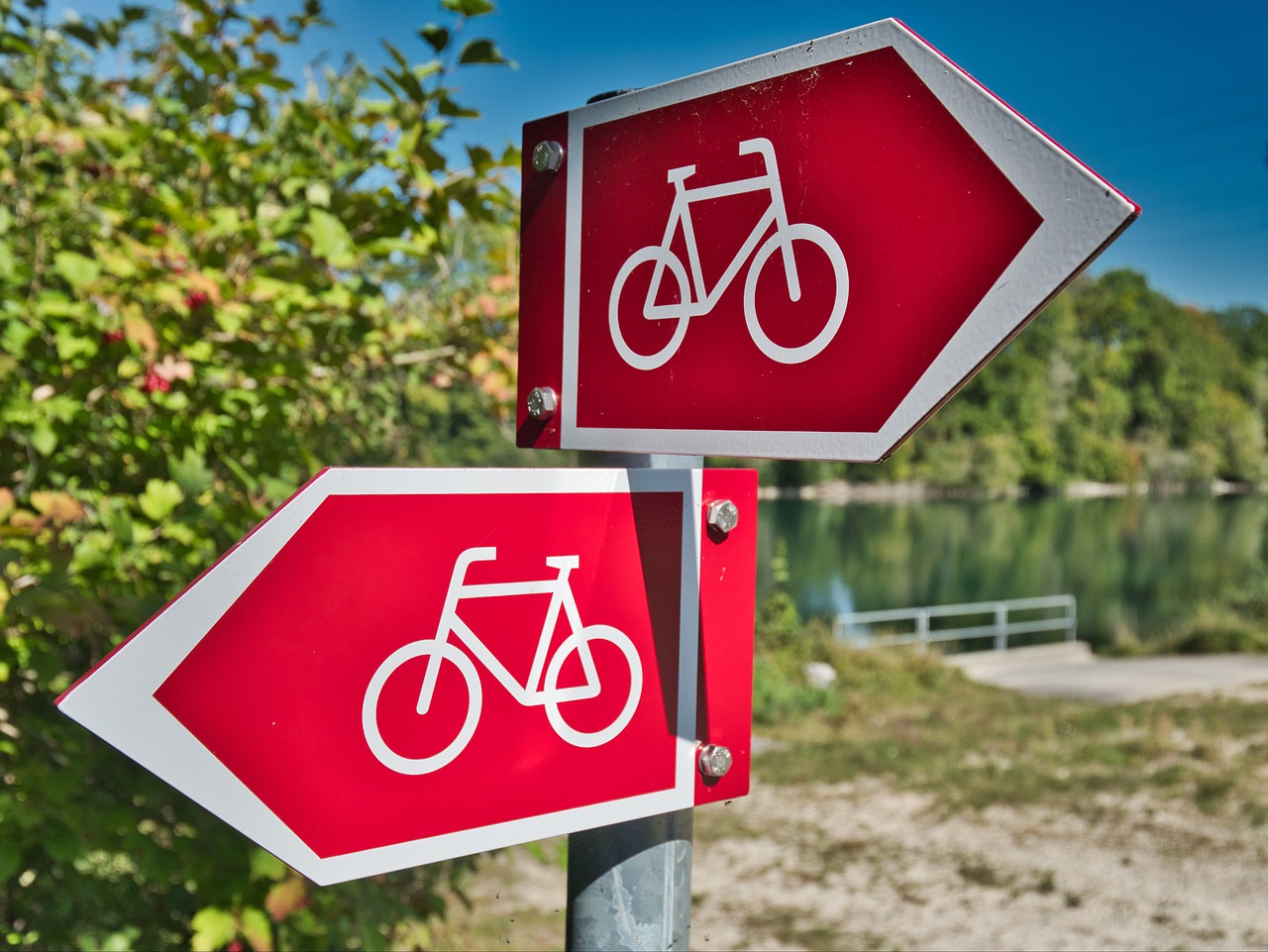 panneau vélos